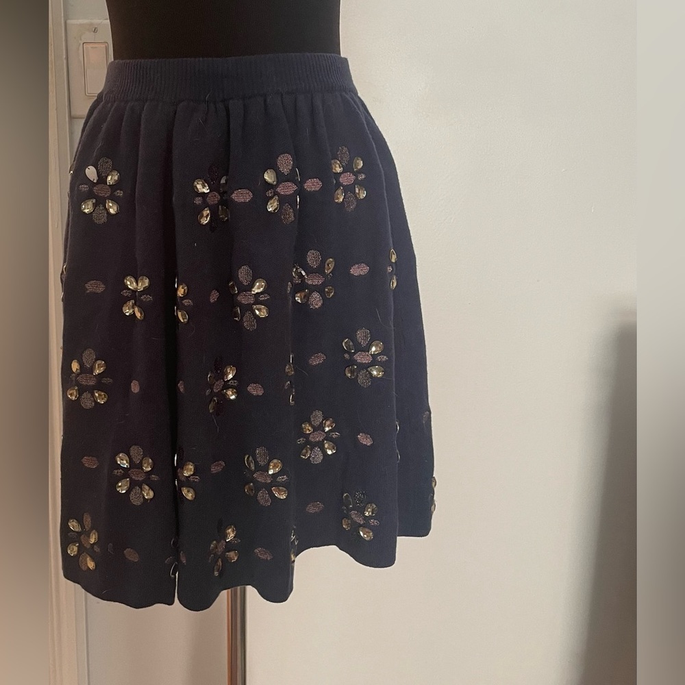 XS Opening Ceremony mini skirt with jewel details. Perfect for Bejeweled!